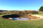 Pond installers South Devon | Large pond excavation & lining